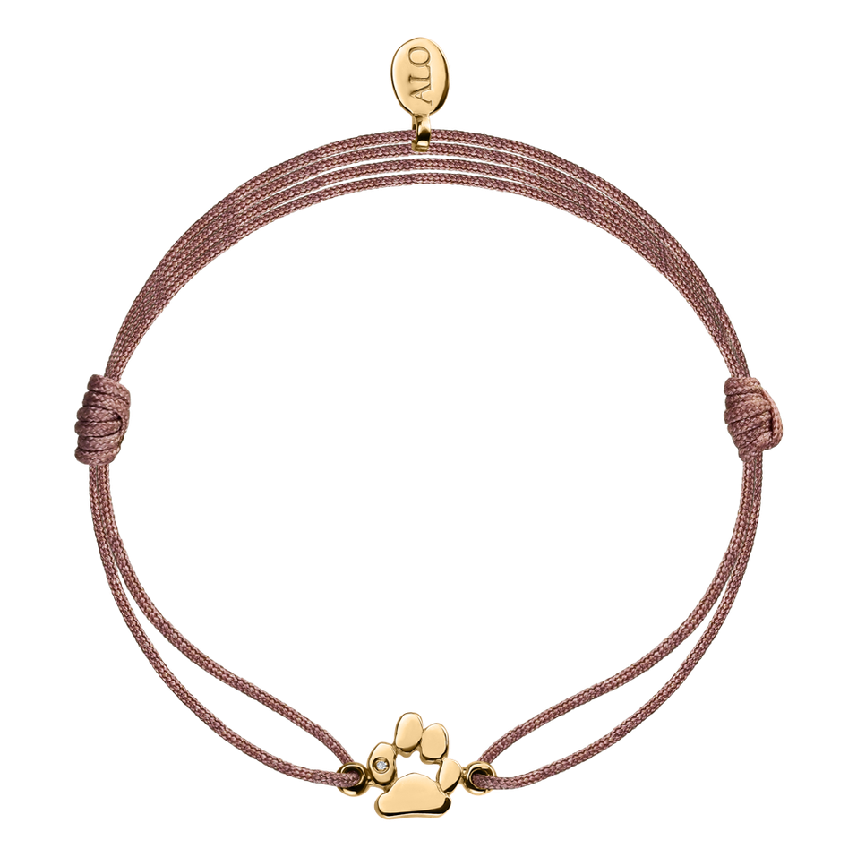 Children's diamond bracelet Precious Paw