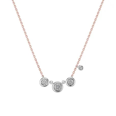 Diamond necklace Feliz