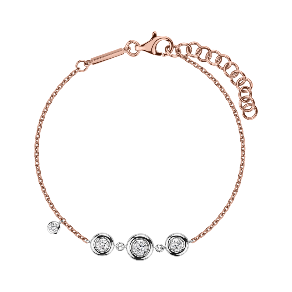Bracelet with diamonds Paquette