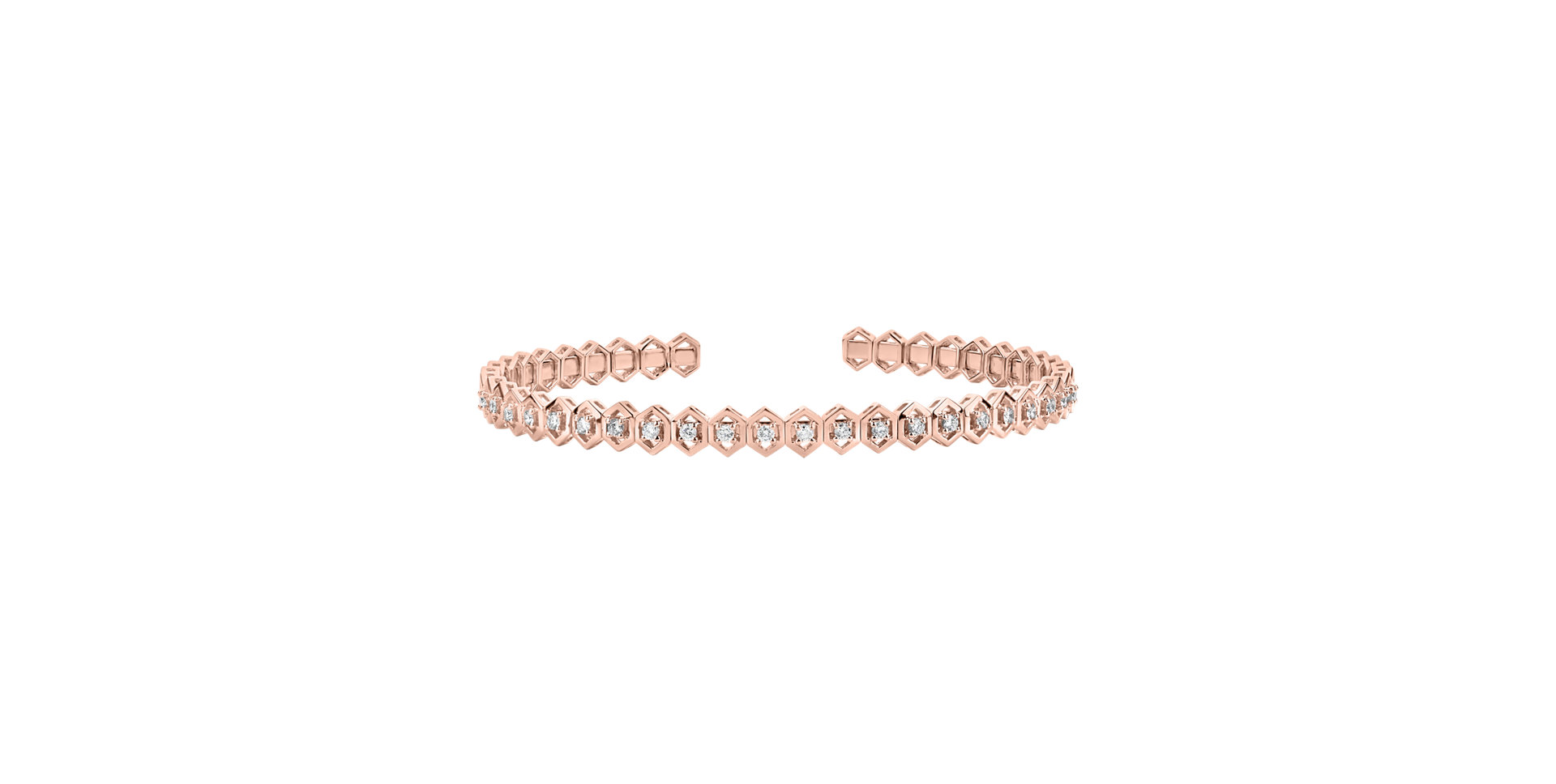 Bracelet with diamonds Glossy Highness