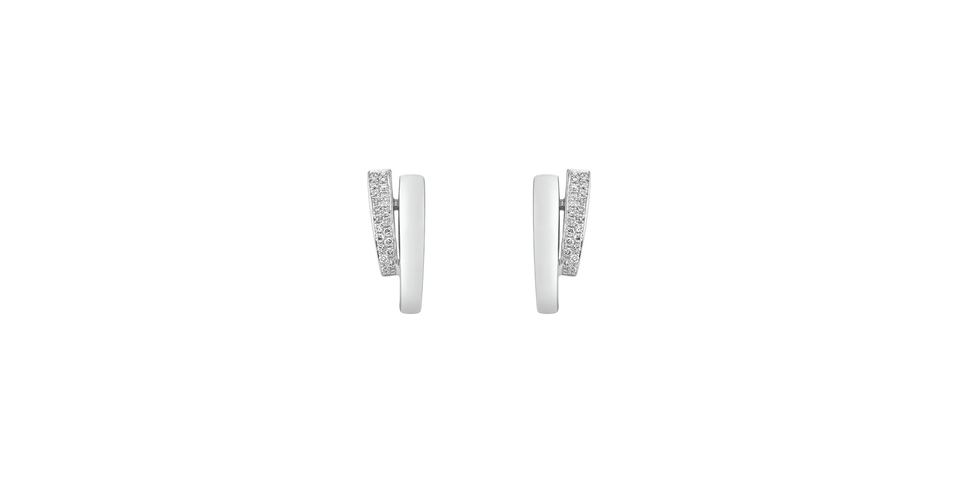 Diamond earrings Radiant Feeling