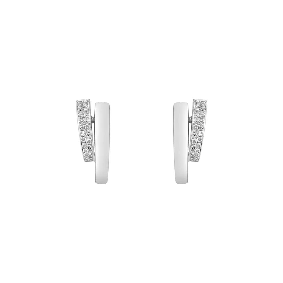 Diamond earrings Radiant Feeling