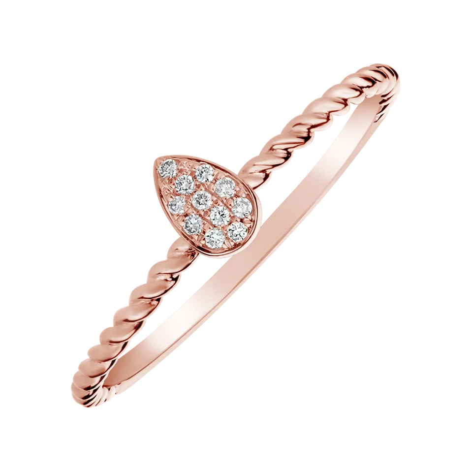 Diamond ring Endless Drop