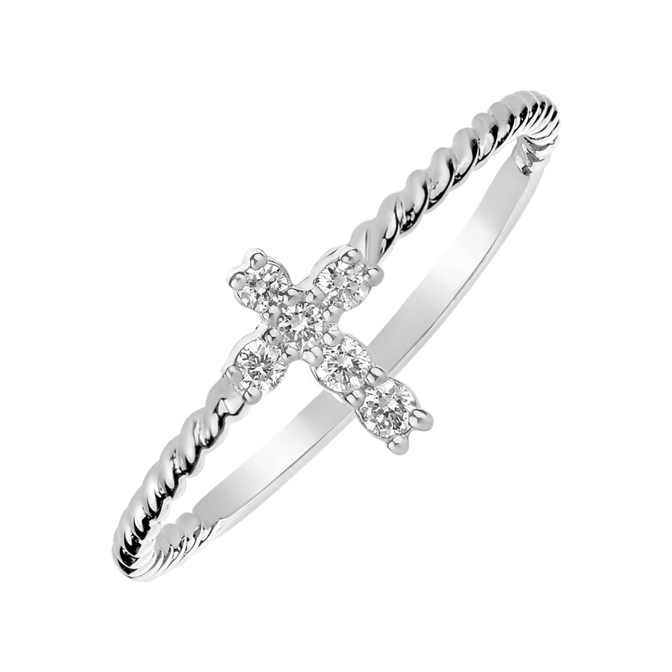 Diamond ring Cross
