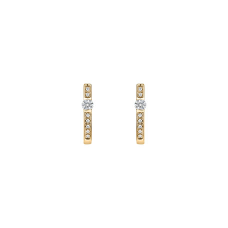 Diamond earrings Sunshine Secret