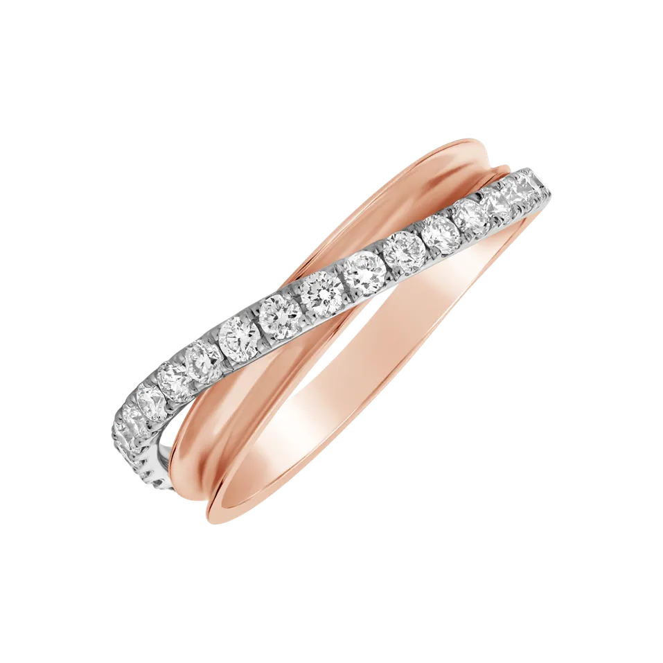 Diamond ring Ribbon Passion
