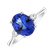 Diamond ring with Tanzanite Villain of Midnight2