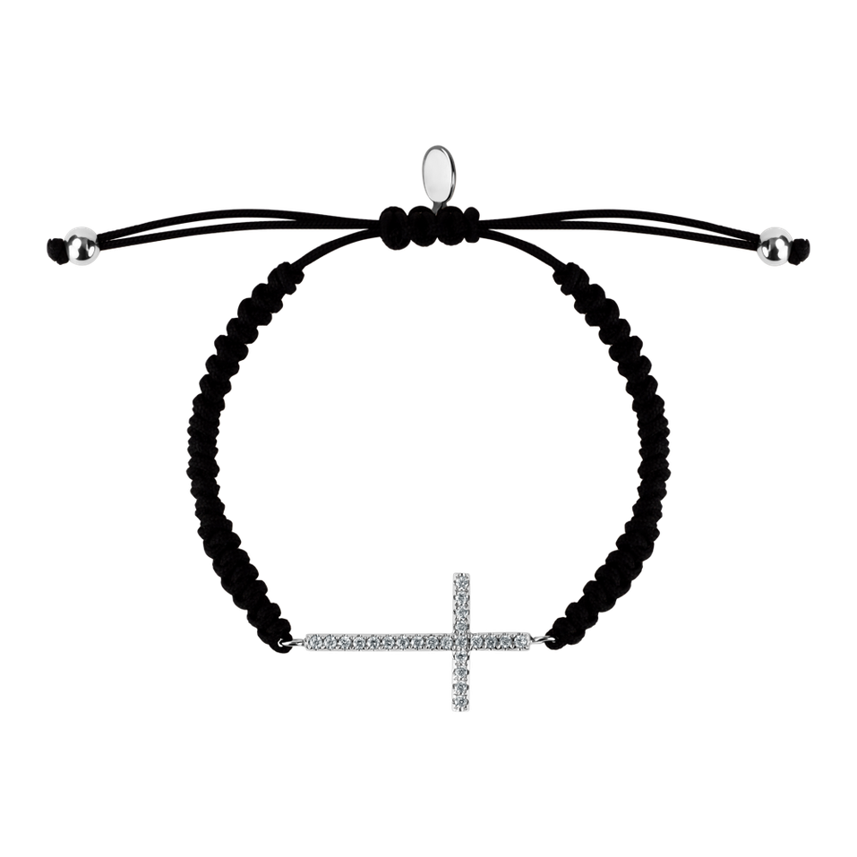 Bracelet with diamonds Angel Message