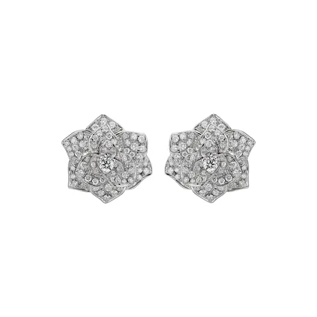 Diamond earrings Flower of Youth