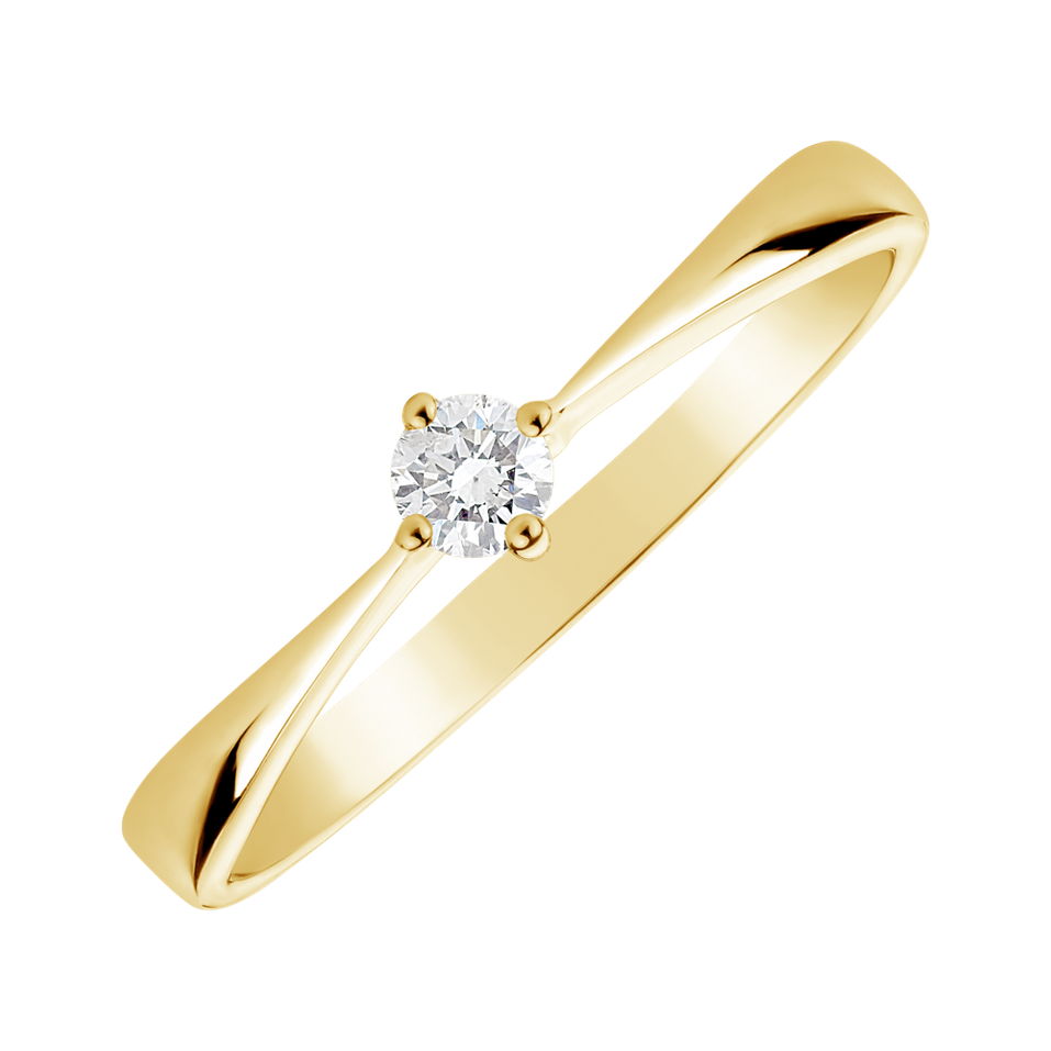 Diamond ring Made with Love