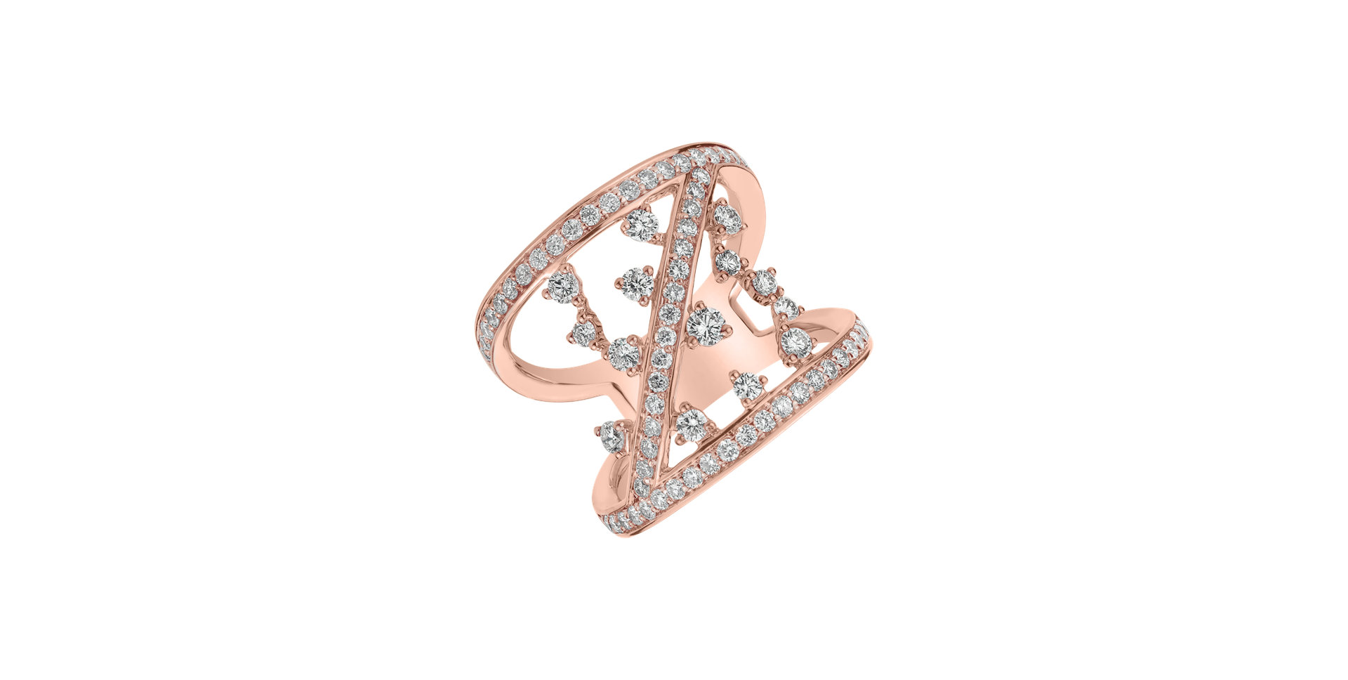 Diamond ring Midnight Goddess