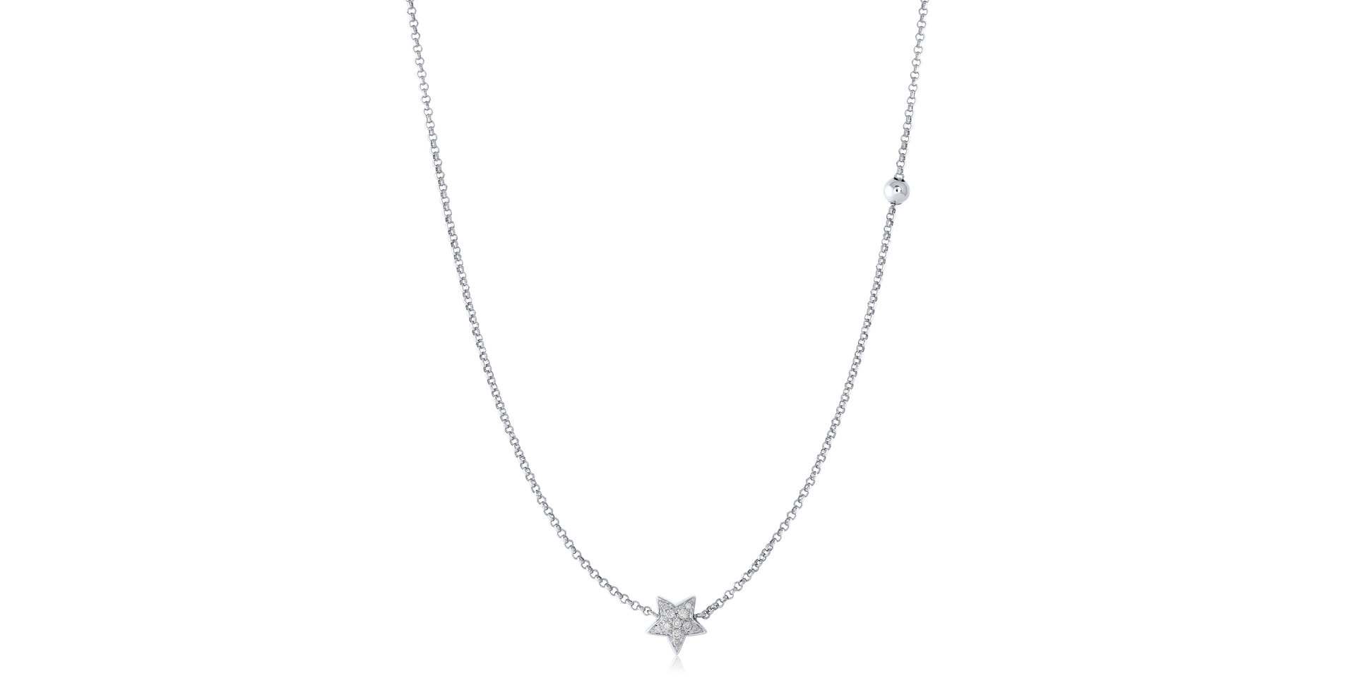 Diamond necklace Starshine Waterfall