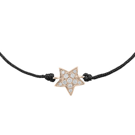 Diamond bracelet Star Message