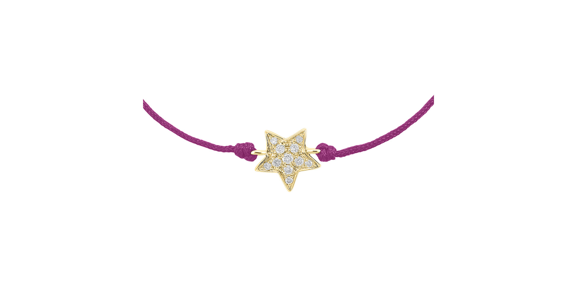 Diamond bracelet Star Message