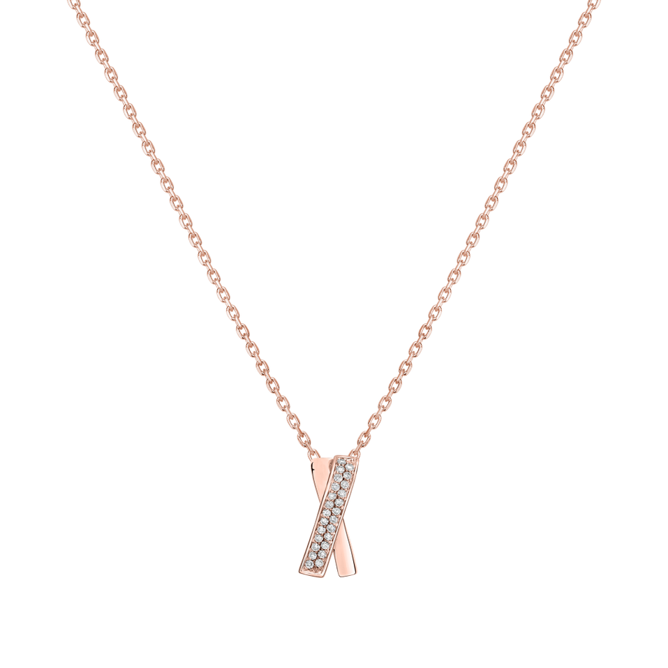 Diamond pendant Delicate Vesper