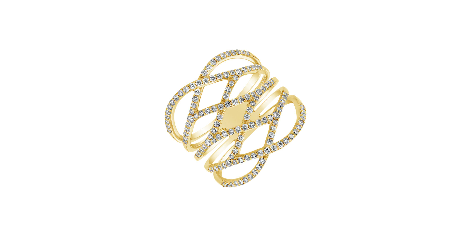 Diamond ring Goddess Antheia