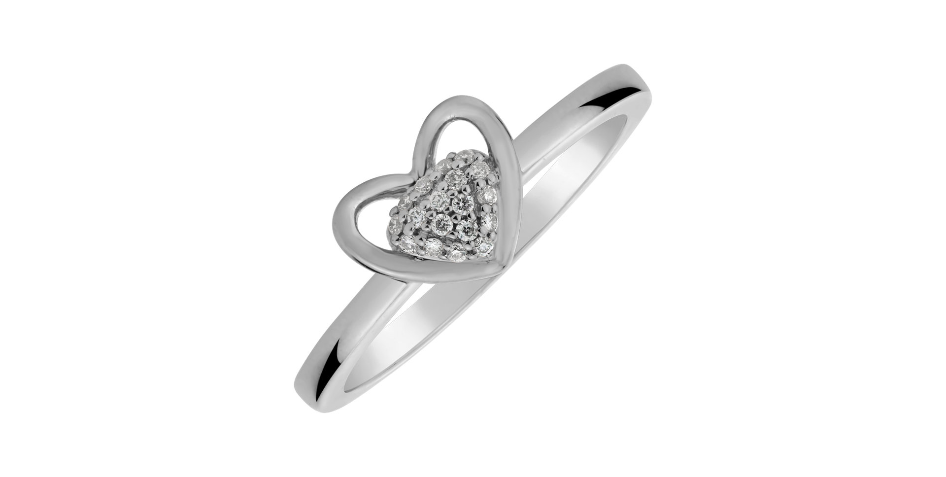 Diamond ring Tender Heart