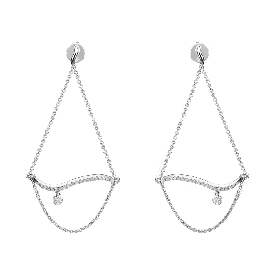 Diamond earrings Oriental Princess