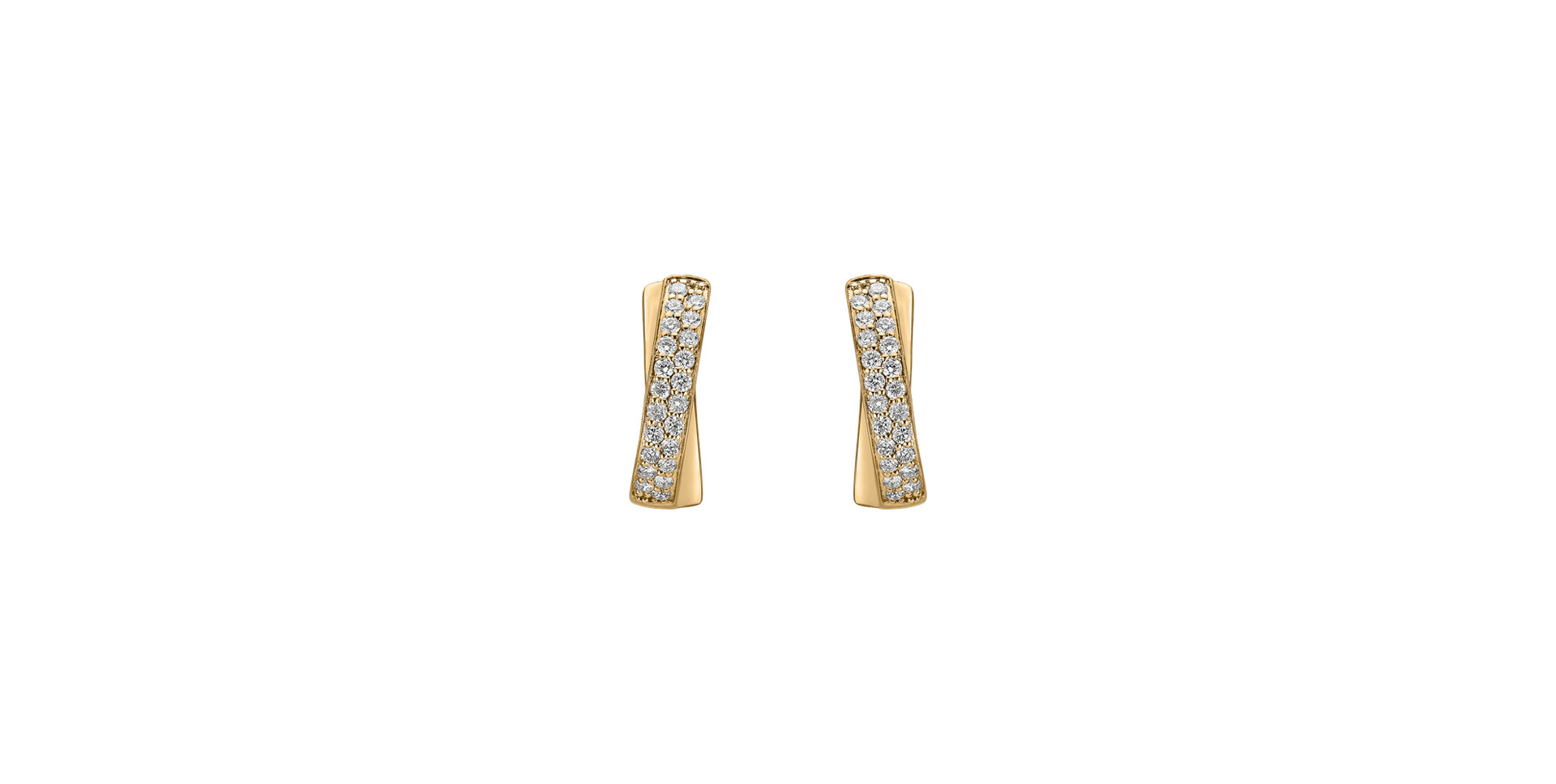 Diamond earrings Sparkling Mosaic