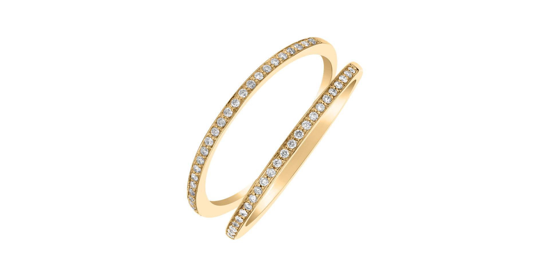 Diamond ring Double Beauty