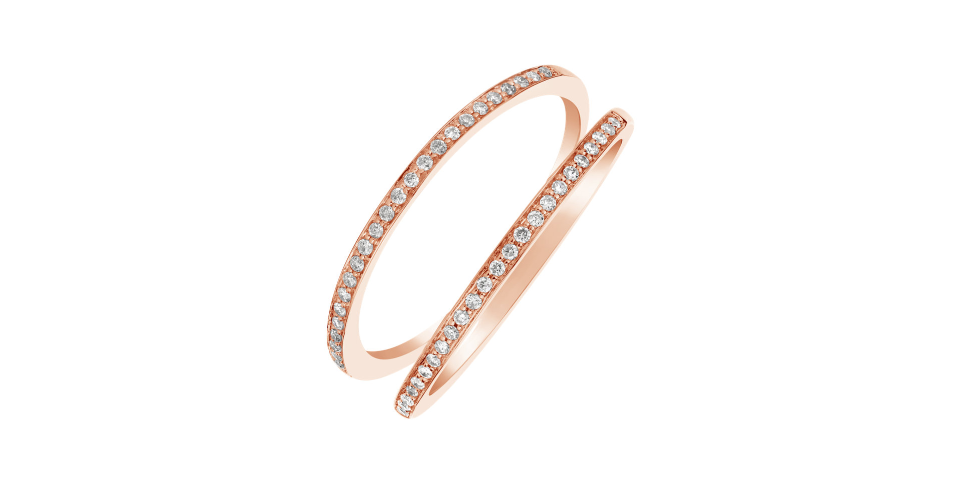 Diamond ring Double Beauty