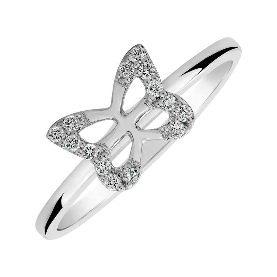 Diamond ring Butterfly Constellation