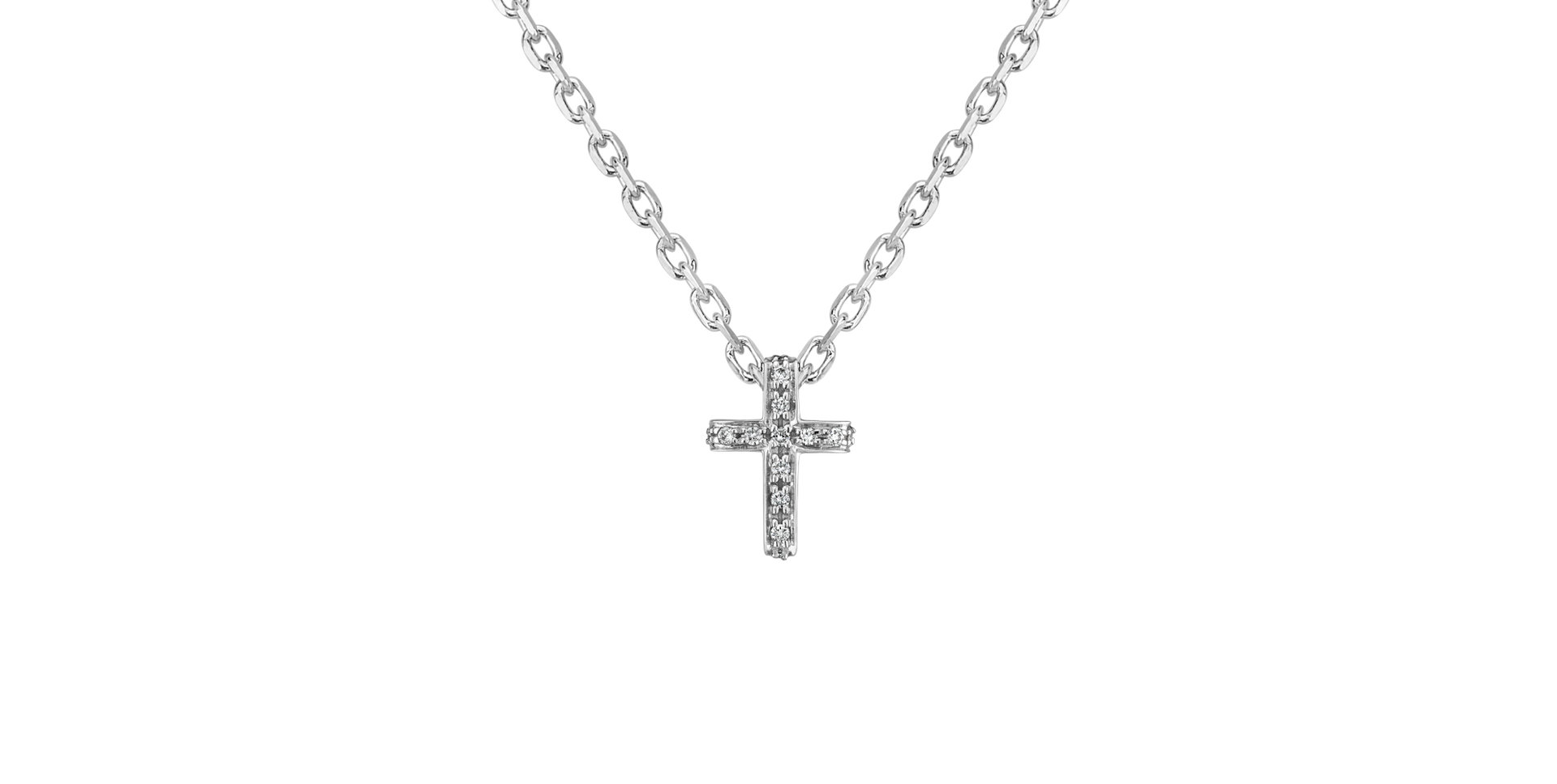 Diamond pendant Luxury Cross