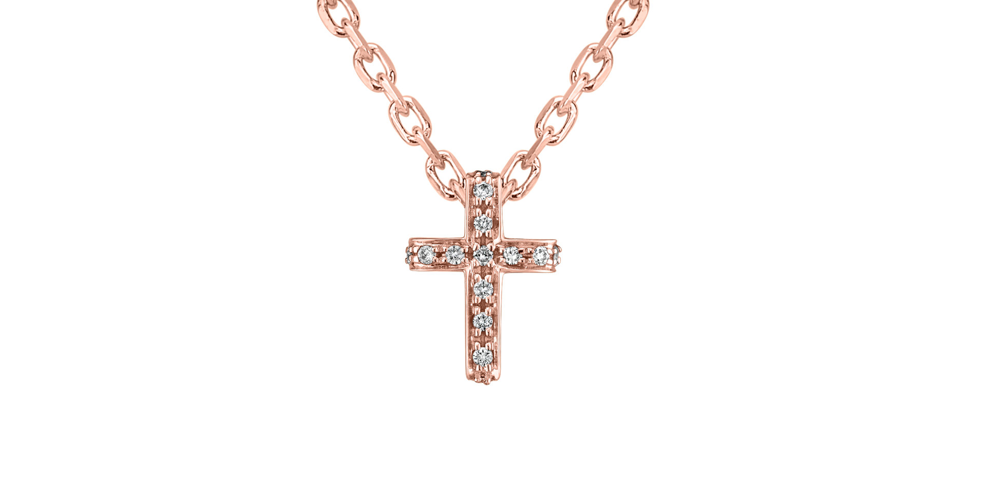 Diamond pendant Luxury Cross