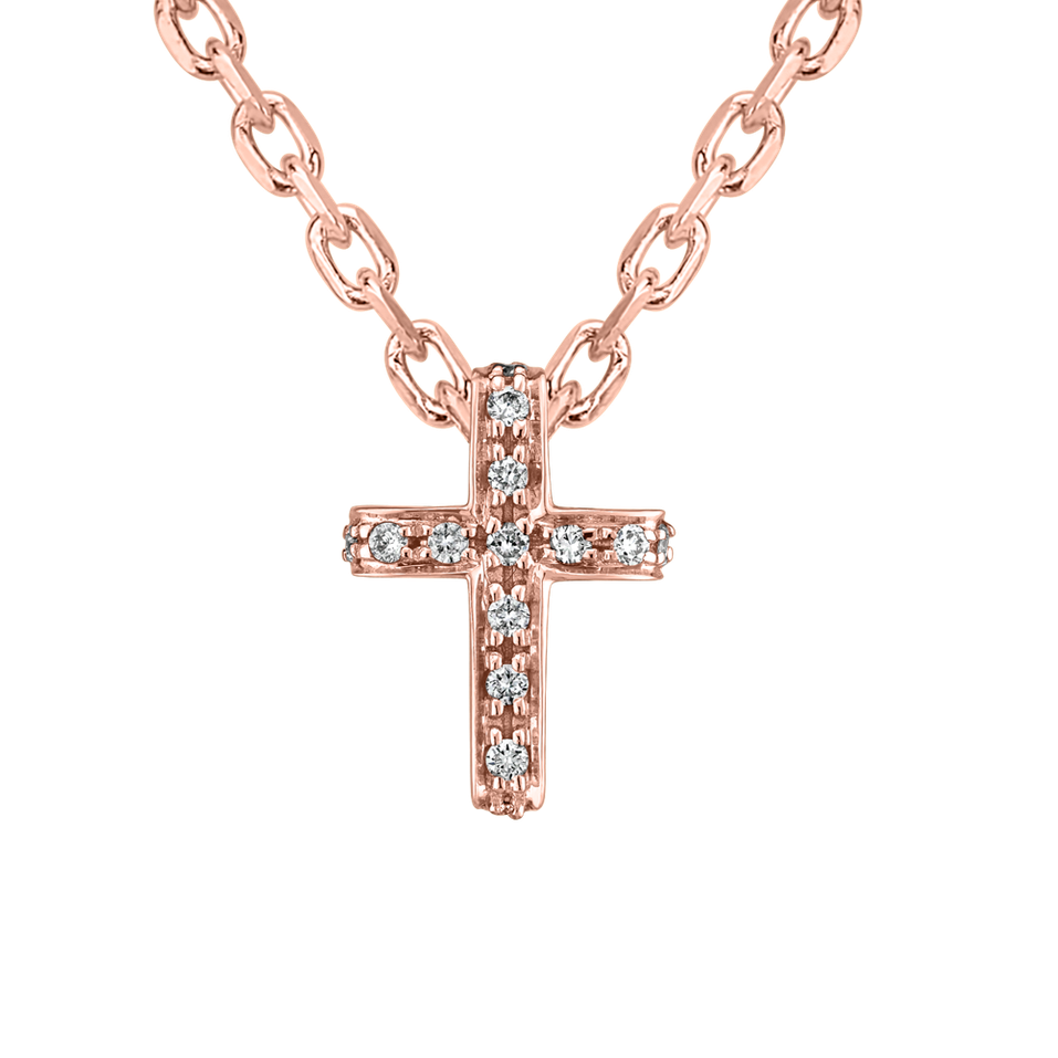 Diamond pendant Luxury Cross