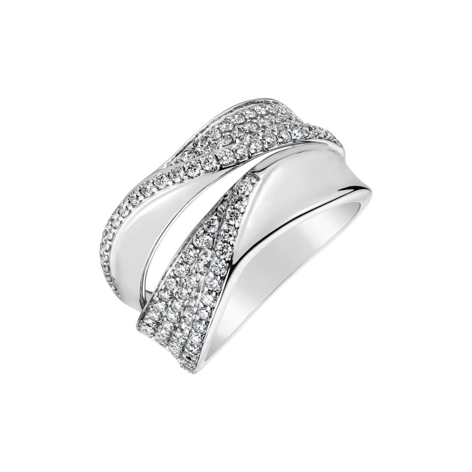 Diamond ring Classy Embrace
