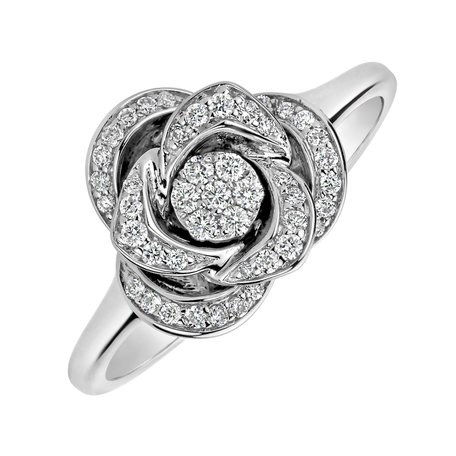 Diamond ring Flower Joy