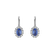 Diamond earrings with Sapphire Imperial Allegory2