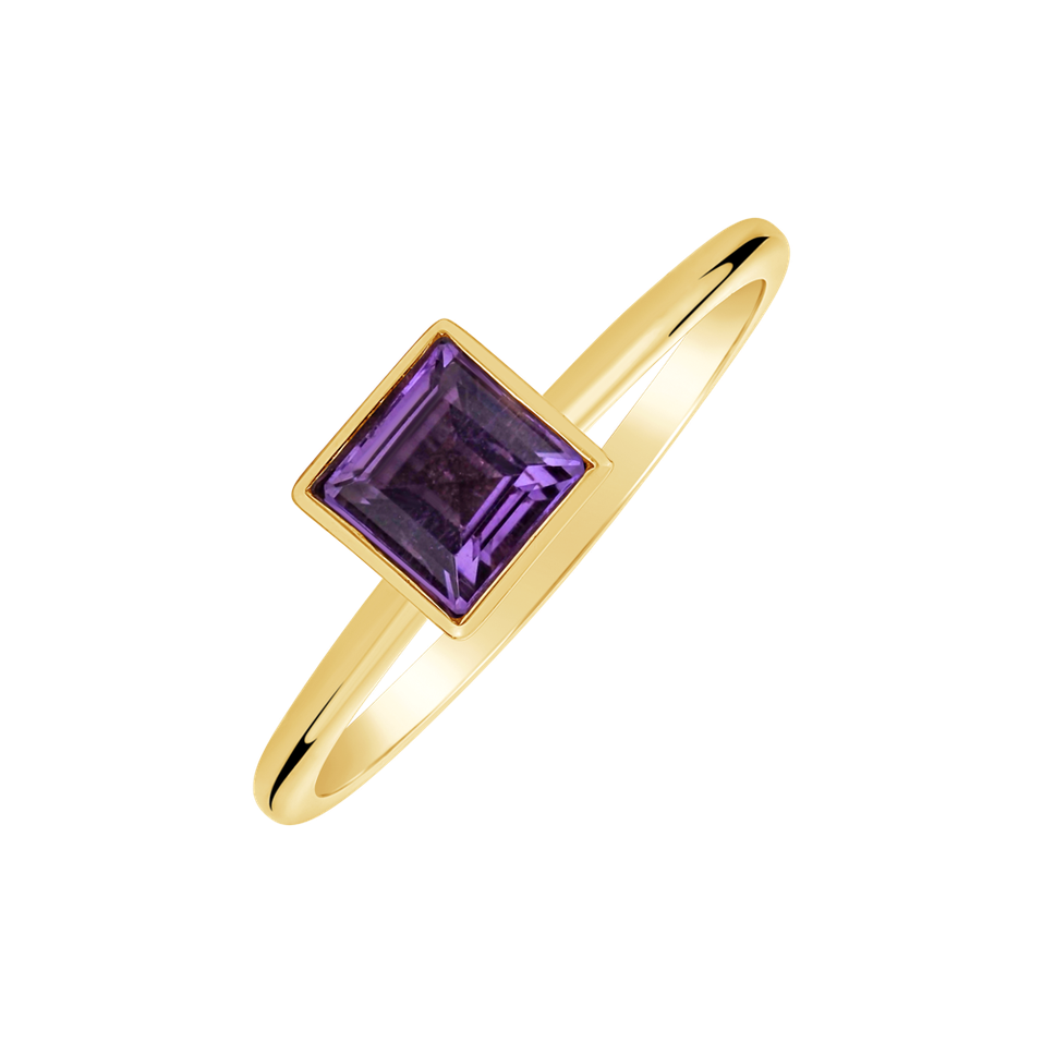 Ring with Amethyst Nivalis