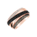 Ring with white, brown and black diamonds Starshine Glam3