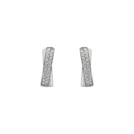 Diamond earrings Sparkling Mosaic