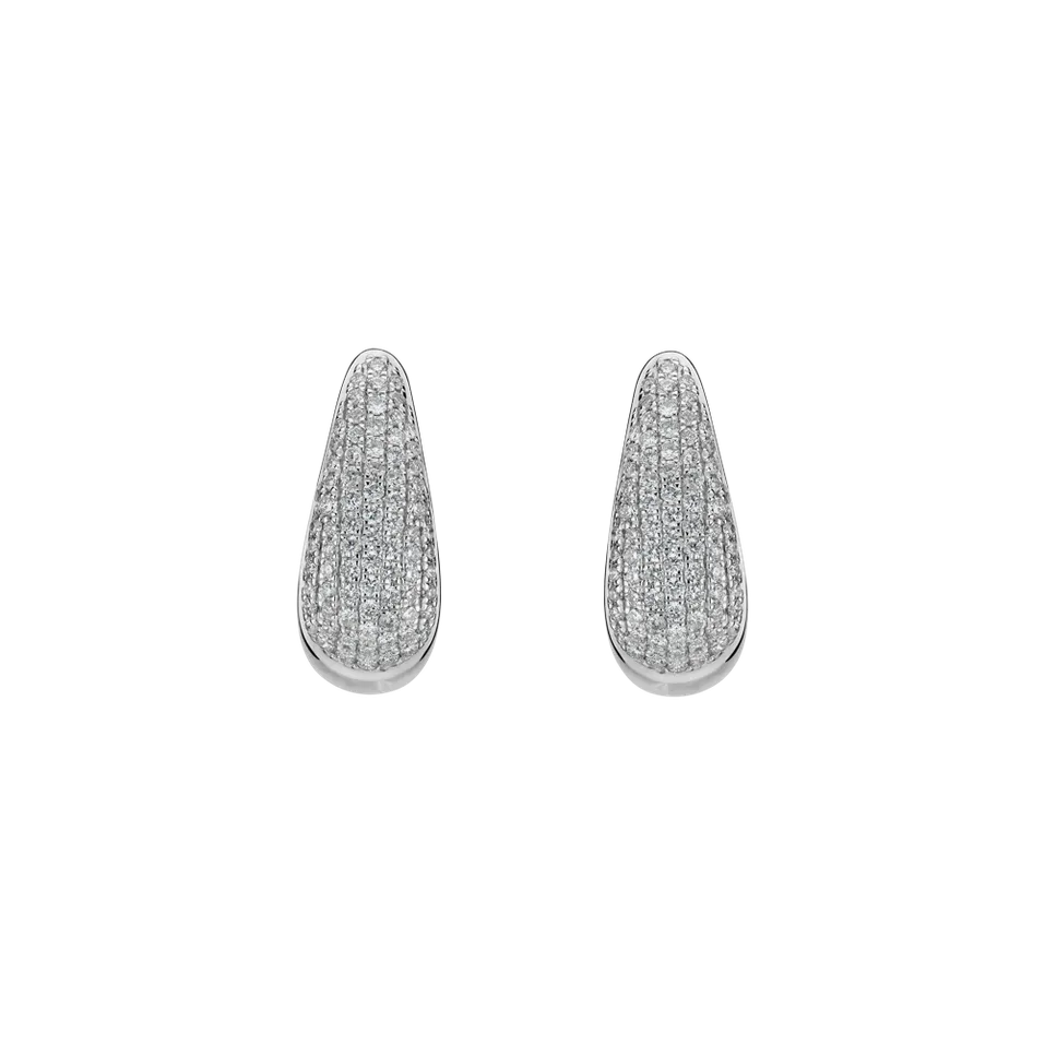 Diamond earrings Charming Gem