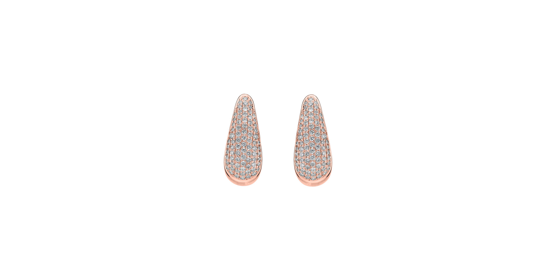 Diamond earrings Charming Gem