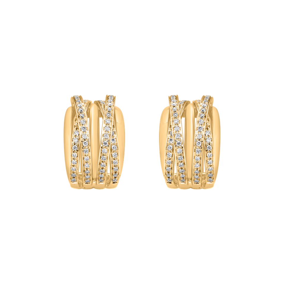 Diamond earrings Galaxy Treasure