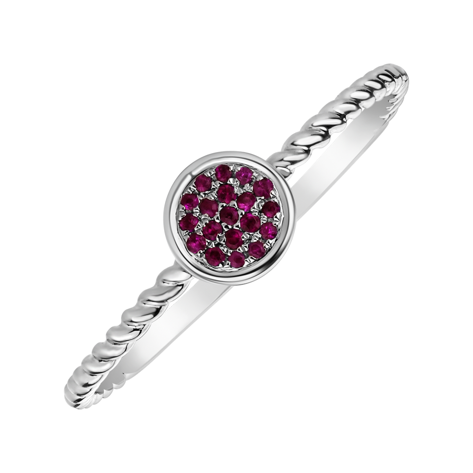 Ring with Ruby Ruby Heaven