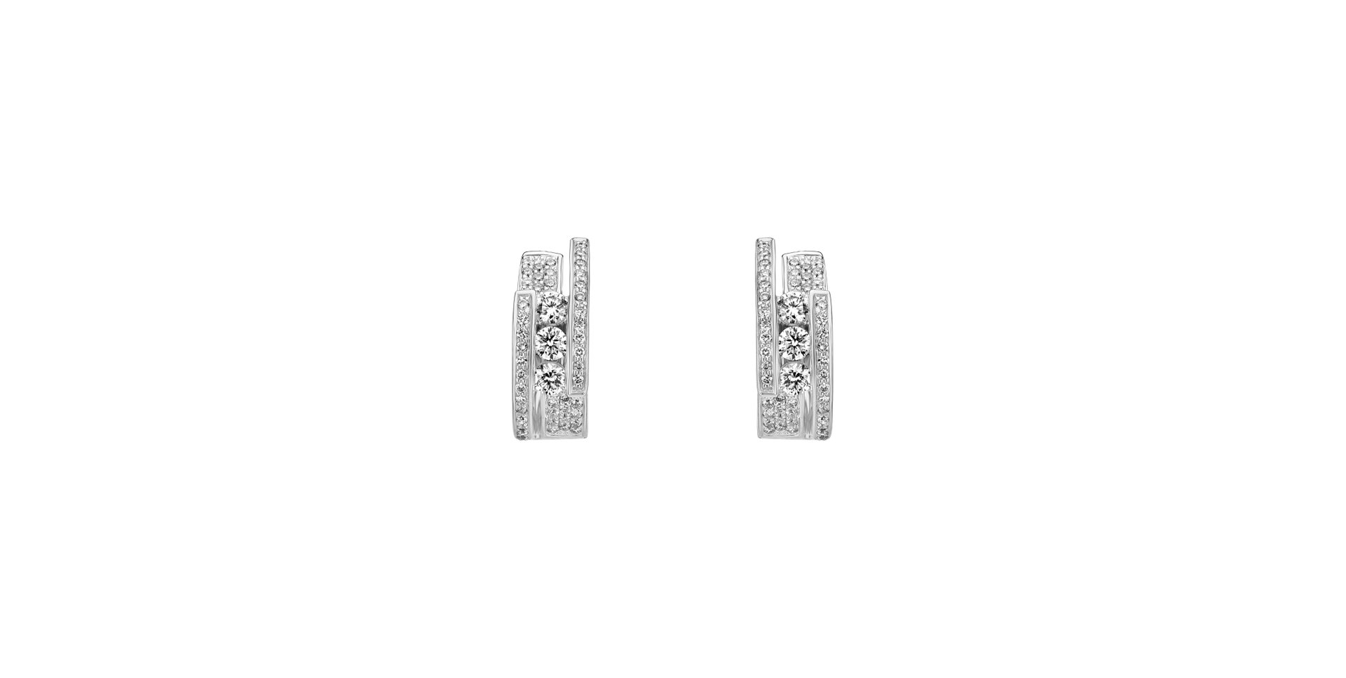 Diamond earrings Galaxy Secret