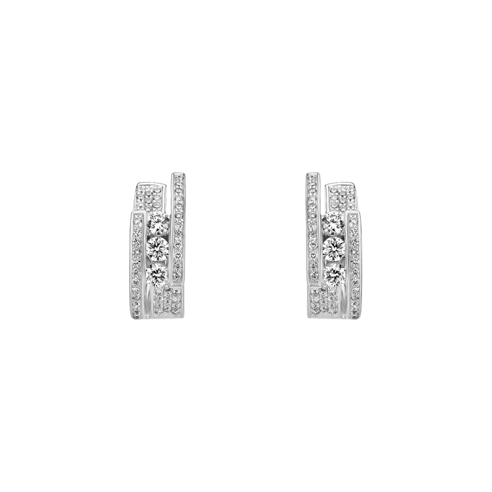 Diamond earrings Galaxy Secret
