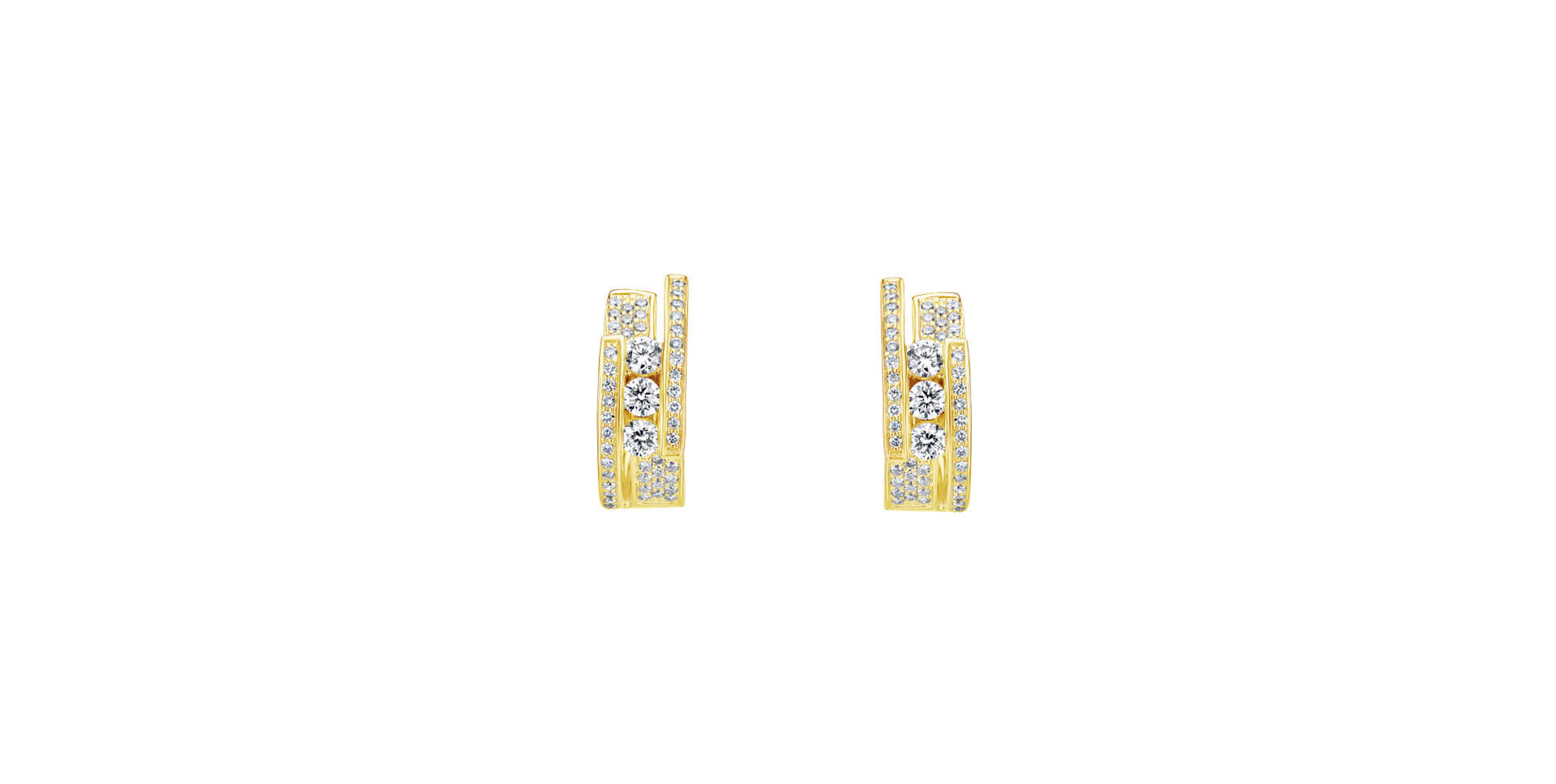 Diamond earrings Galaxy Secret