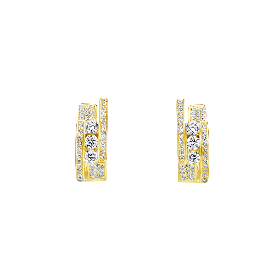 Diamond earrings Galaxy Secret
