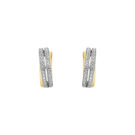 Diamond earrings Precious Sunray