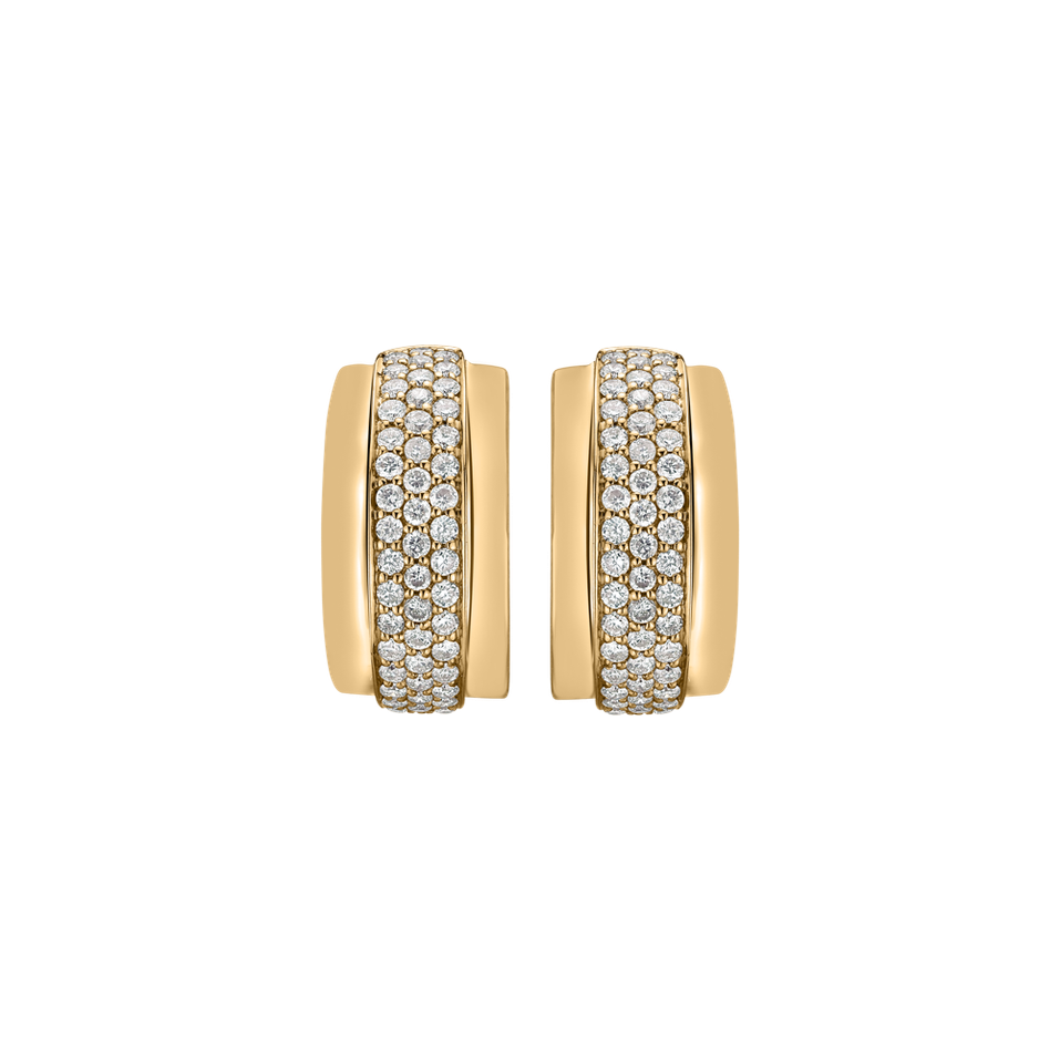 Diamond earrings Snowfire