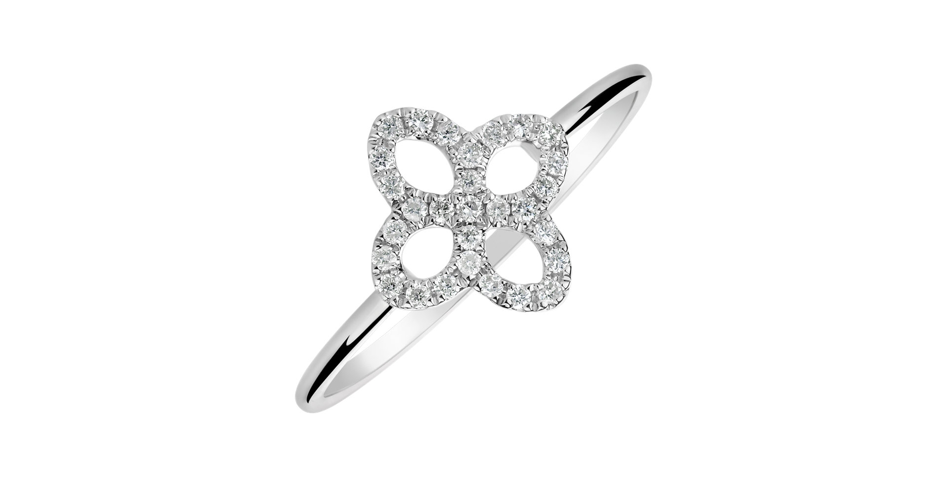 Diamond ring Glamorous Petals