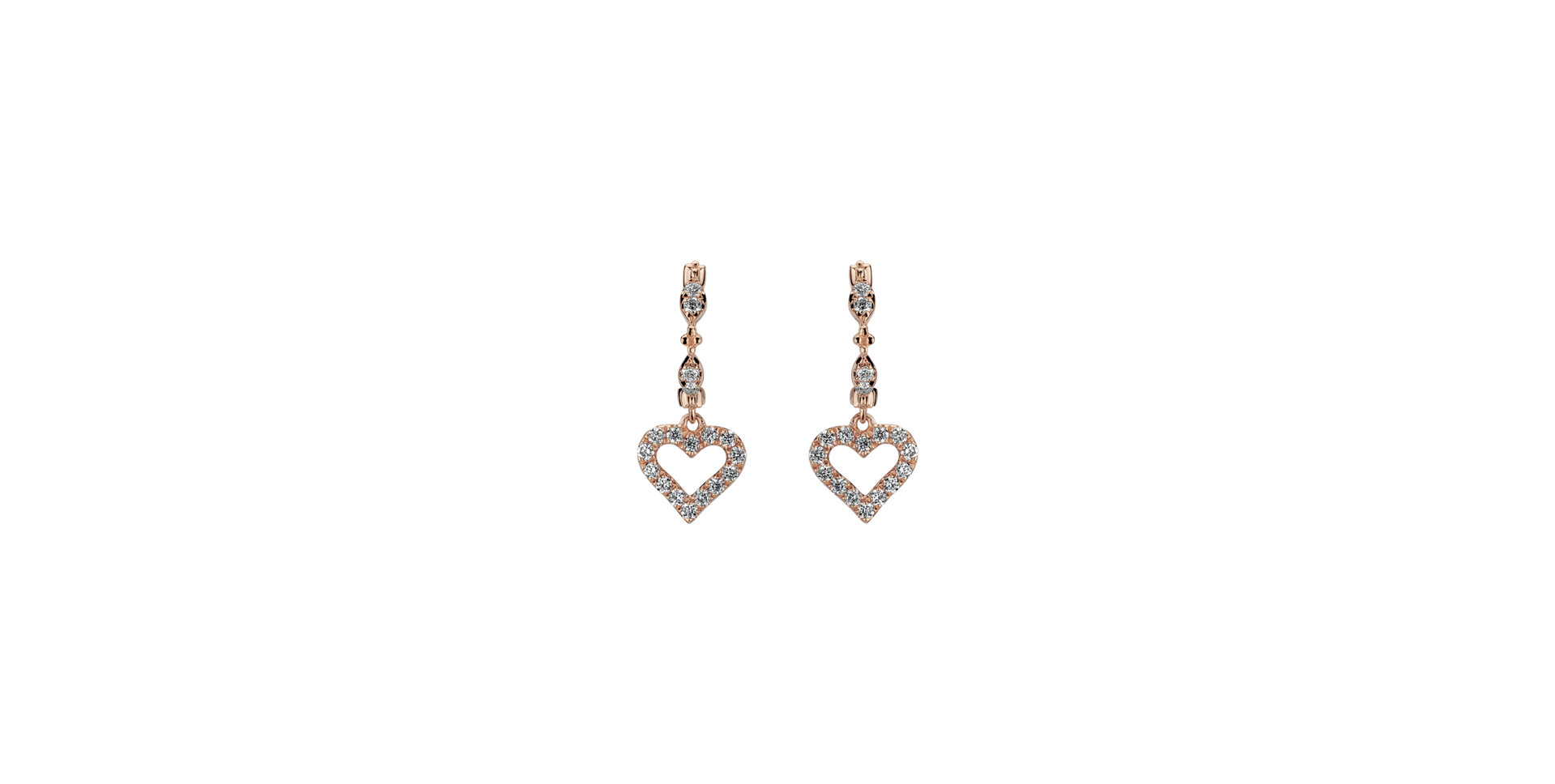 Diamond earrings Everlasting Love