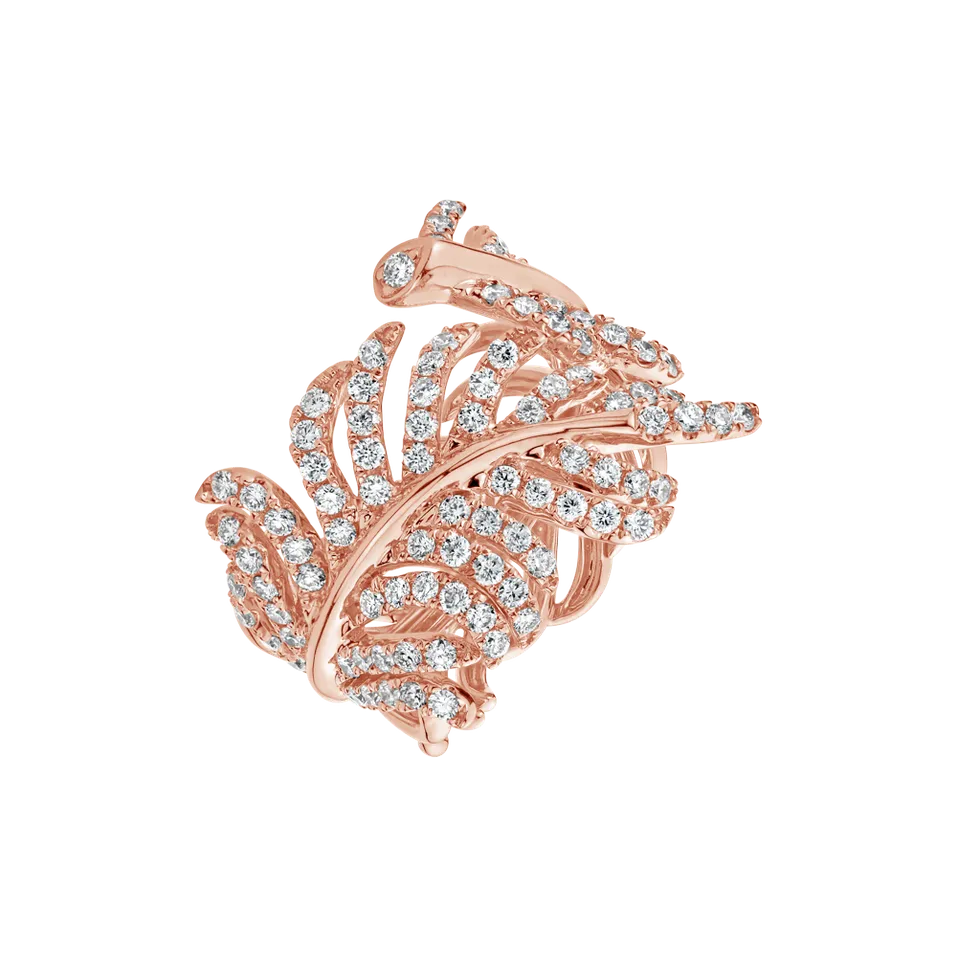 Diamond ring Heaven Feather