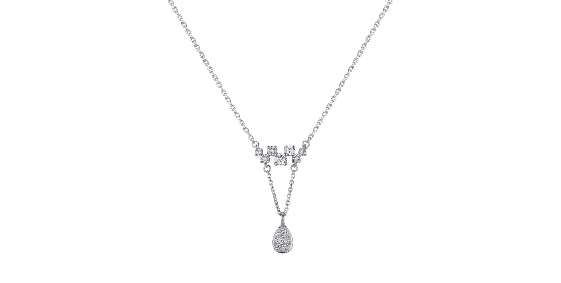 Diamond necklace Rapsodie
