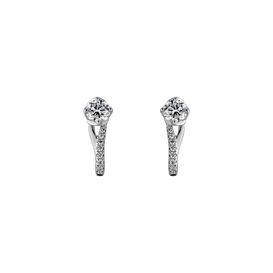 Diamond earrings Dalimion Happines